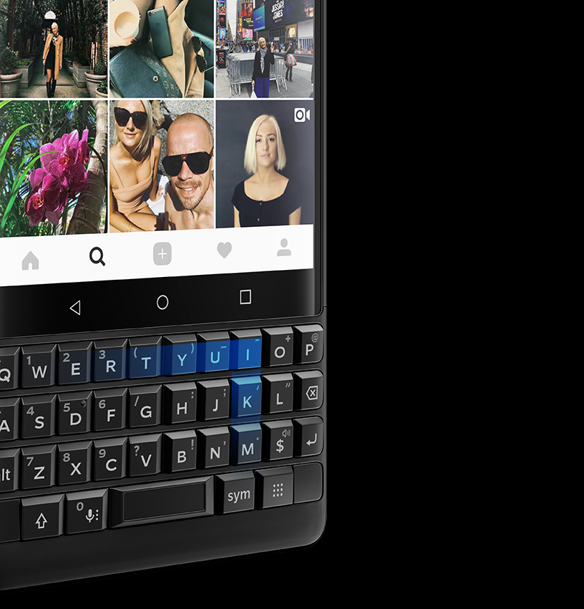 BlackBerry KEY2 - clavier intelligent BlackBerry KEY2 - clavier intelligent