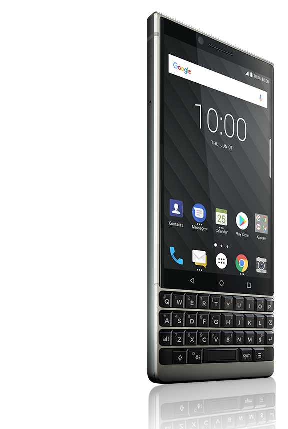 BlackBerry KEY2 key 2 front view - BlackBerry KEY2