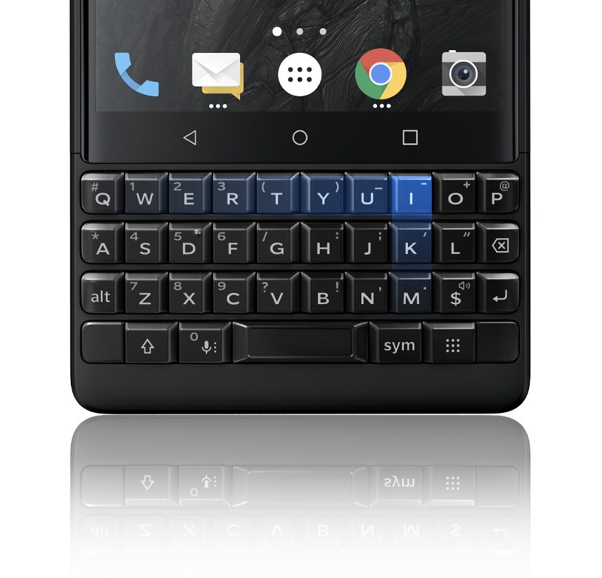 BlackBerry KEY2 keyboard - BlackBerry KEY2