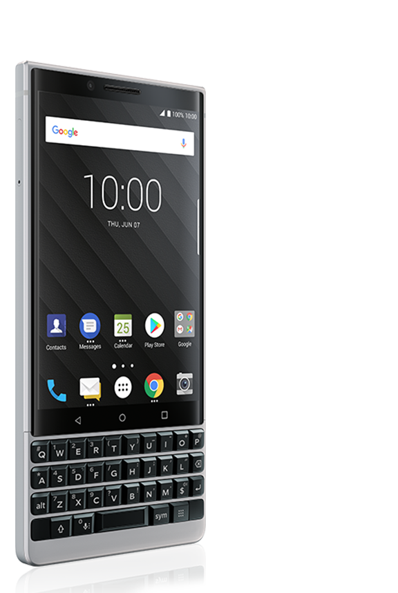 BlackBerry KEY2 key 2 red back view - BlackBerry KEY2