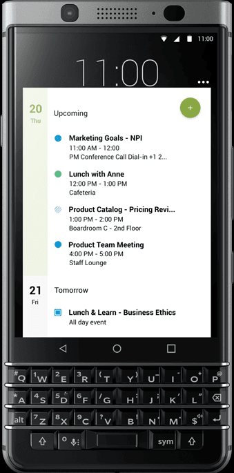 Android bb calendar - Android