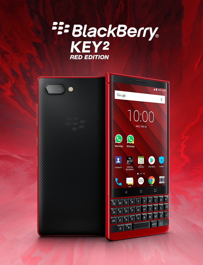 BlackBerry KEY2 Blackberry KEY2 RED HERO but now - BlackBerry KEY2