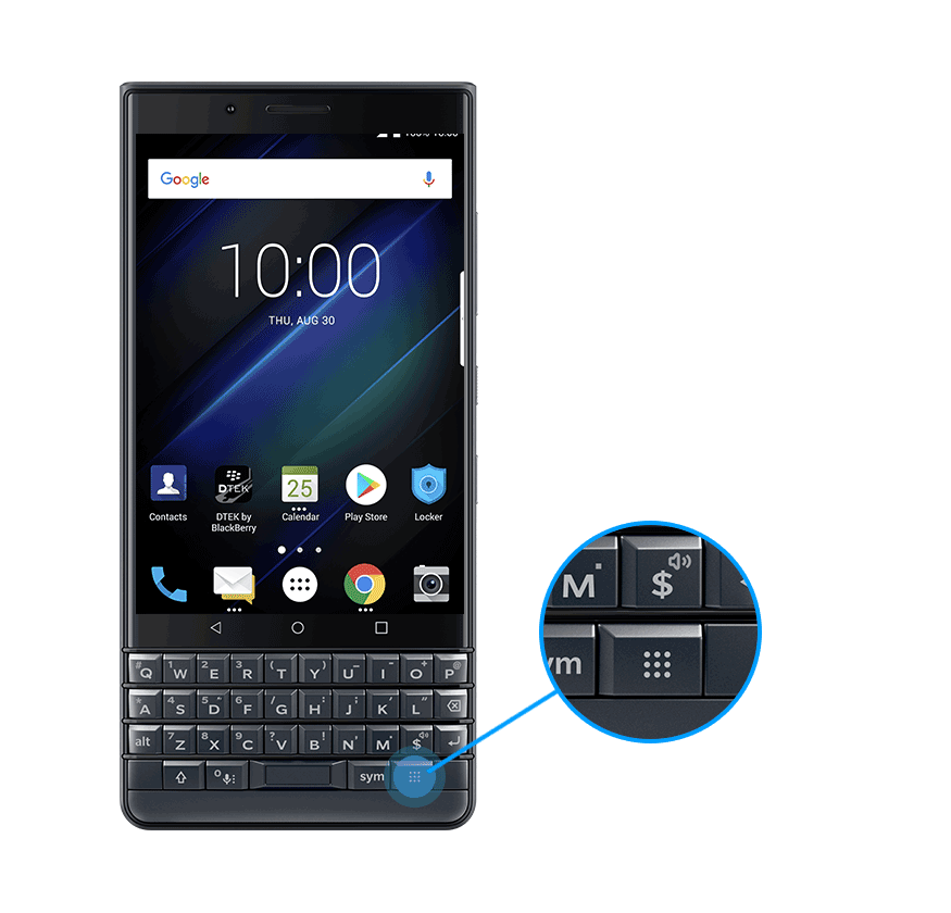 BlackBerry KEY 2 LE speedkey mb - BlackBerry KEY 2 LE
